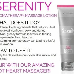 Discontinued Serenity Aromatherapy Massage Lotion